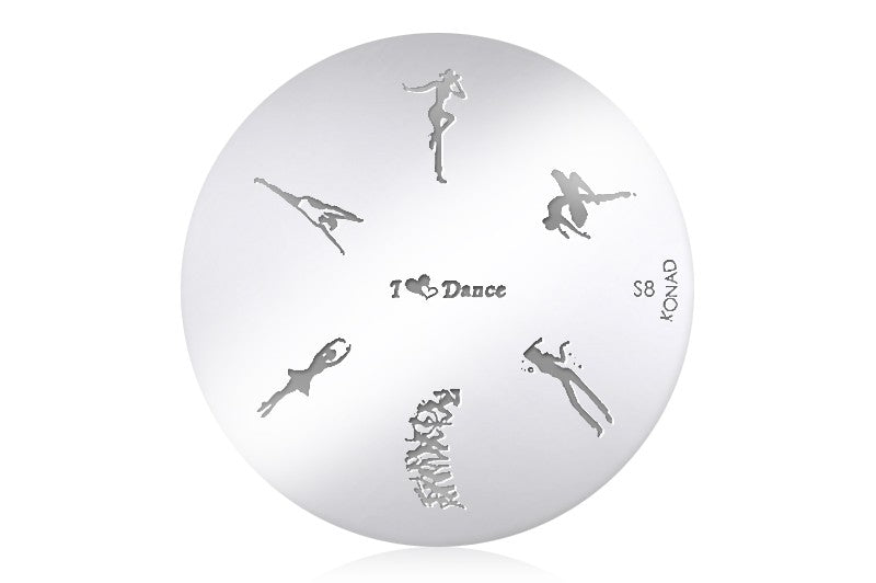 Шаблон 7 модела S8 - I Love Dance
