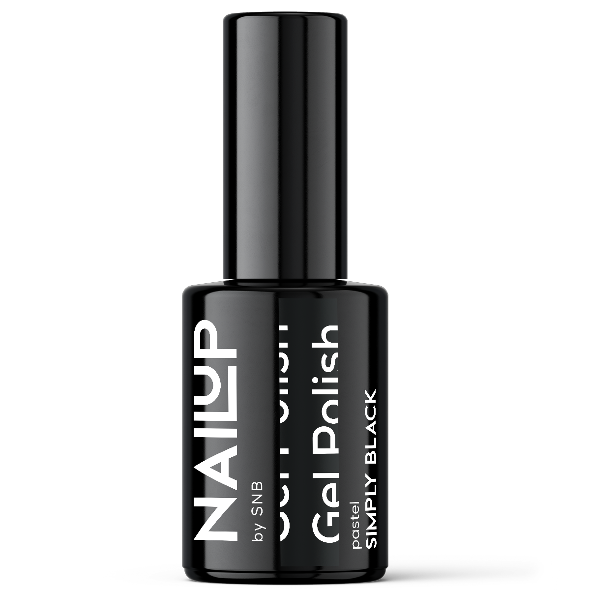 Гел лак NailUP Просто черно 6 мл