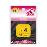 Декоративни камъчета ROSE 1.6 мм #SS4 - пакет 50 бр