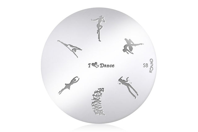Шаблон 7 модела S8 - I Love Dance