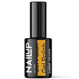 Гел лак NailUP "Кехлибарено жълто" 6 мл