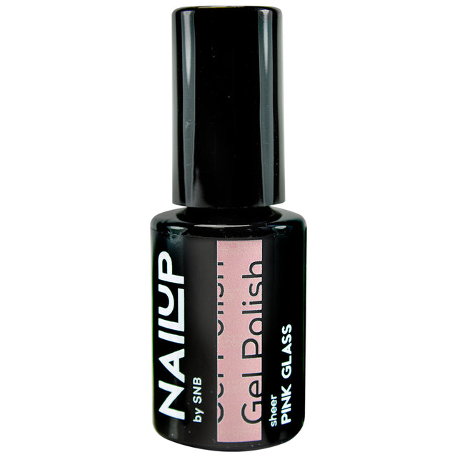 Гел лак NailUP Розово стъкло 6 мл
