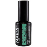 Гел лак NailUP Аквамарин синьо 6 мл