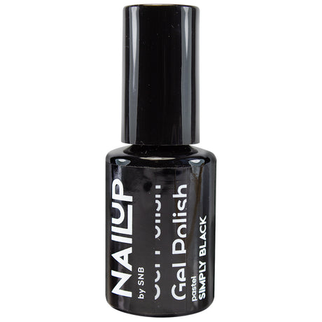Гел лак NailUP Просто черно 6 мл