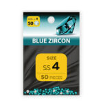 Декоративни камъчета BLUE ZIRCON 1.6 мм #SS4