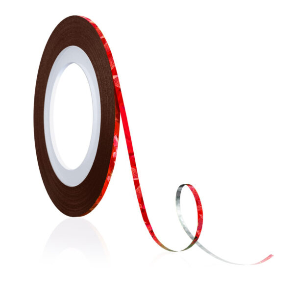 Самозалепваща лента 15м - червен холограм