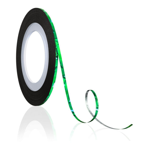Самозалепваща лента 15м - зелен холограм